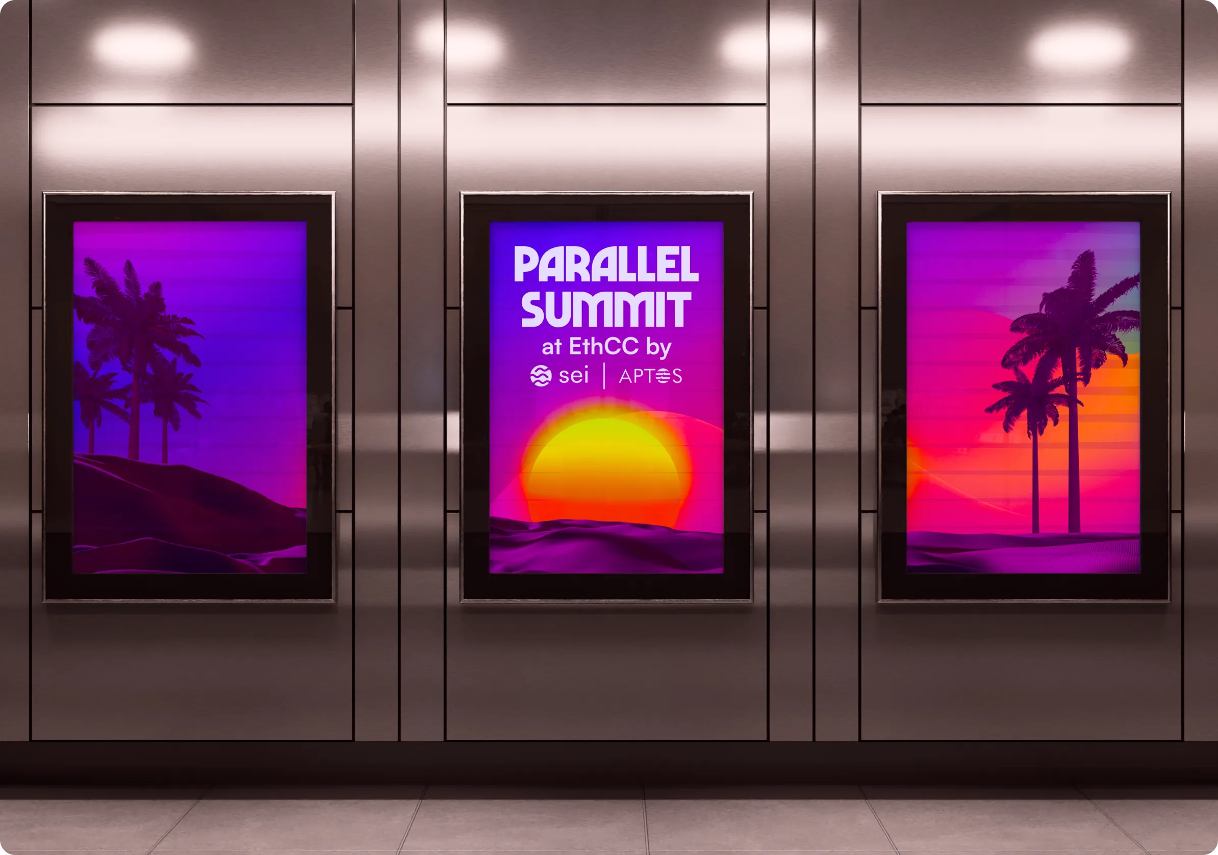 Parallel Summit Digital Billboard Display Mockup
